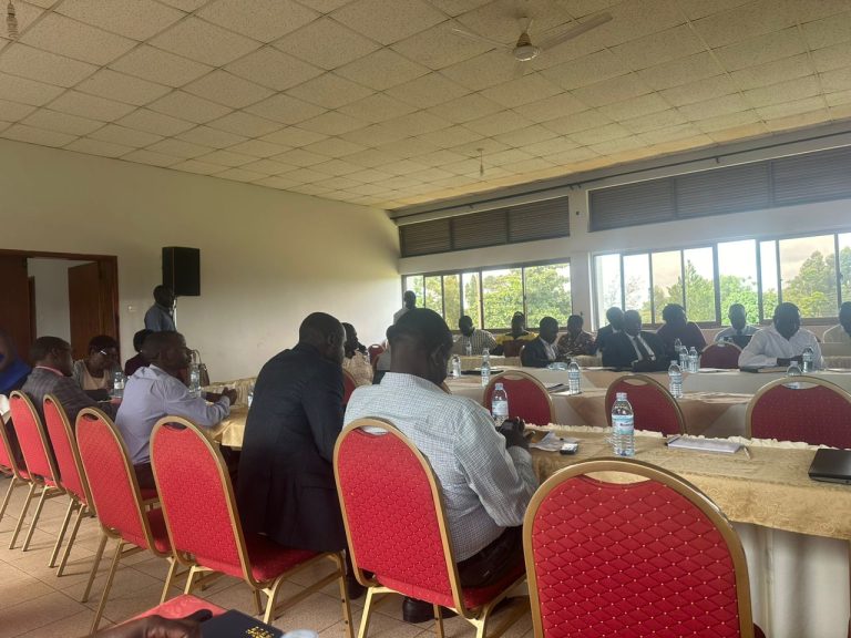 The Regional Joint Review Mission for Teso is underway in Kumi.  RDCs, RCC, District Chairpersons, CAOs, MoH leadership, SRRH leadership, DHOs, all present. ( Happening on Thursday 15th August 2024)