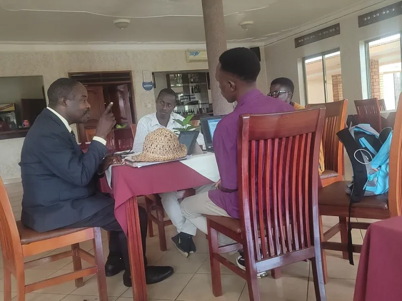 The Executive Director Meets the YAPS in Soroti region.